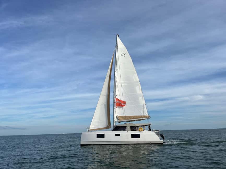 La Flotte, Ile de Ré: Sailing Catamaran Cruise - What the two-hour catamaran ride feels like