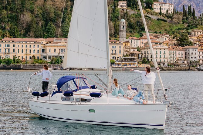 Lake Como Sailing Boat Group Tour Aperitivo & Prosecco Included - Ricky’s hosting style