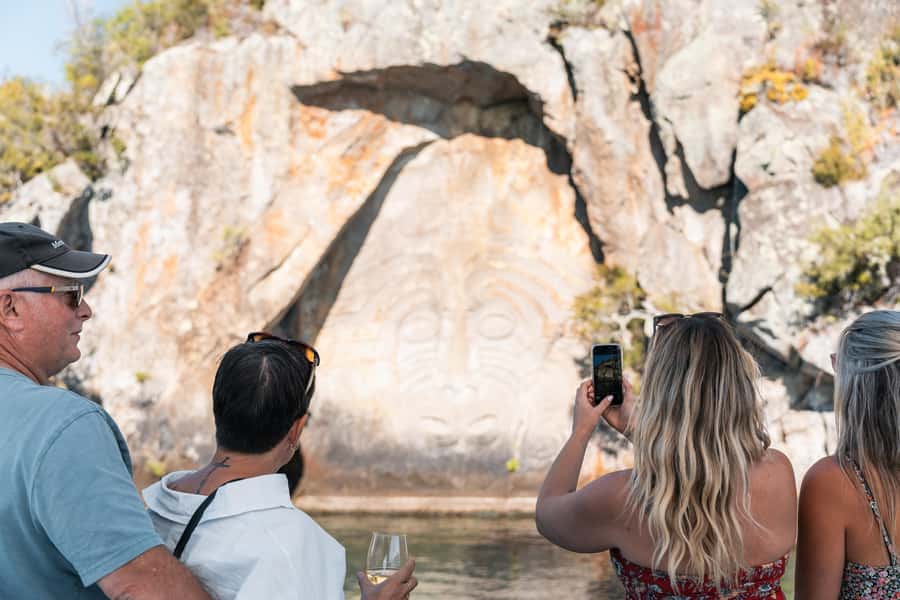 Lake Taupo: Luxury Sailing Catamaran to Māori Rock Carvings - What makes this Lake Taupō sailing trip special