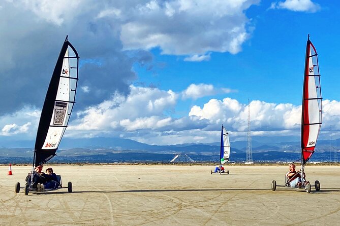 Land Sailing in Limassol - Single karts, double karts, and family use