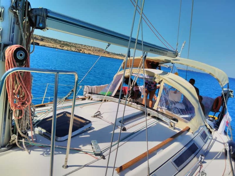 Larnaca: Private Sailing Cruise - Learning to handle a 12-meter sailing yacht