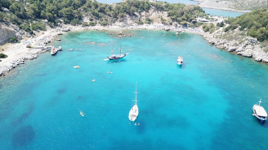 Lindos: Full-Day Private Sailing Cruise - A spacious 53-foot yacht for a full day