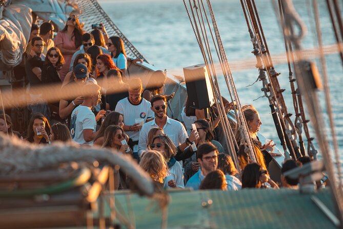 Lisbon Boat Party BIGGEST Sunset Cruise — with Music & Drinks - Terreiro do Paço from the water