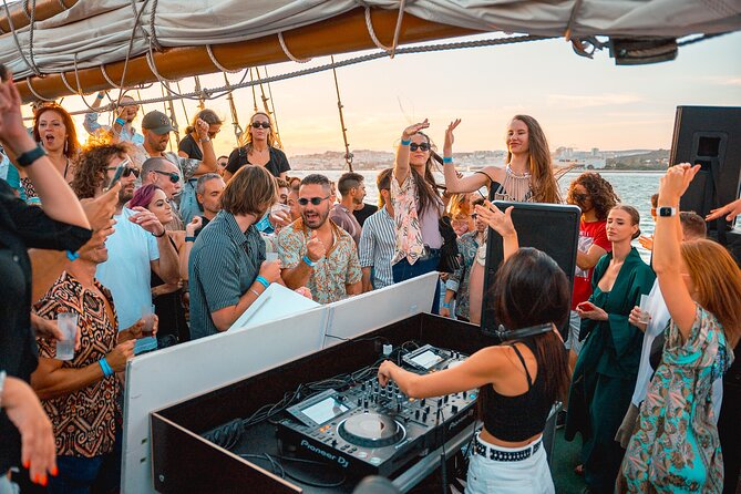 Lisbon Boat Party BIGGEST Sunset Cruise — with Music & Drinks - Santa Apolónia and the eastern waterfront