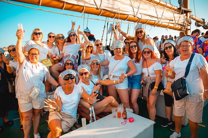 Lisbon Boat Party with Views, and Sunset Sailing - Sunset is the star of the evening