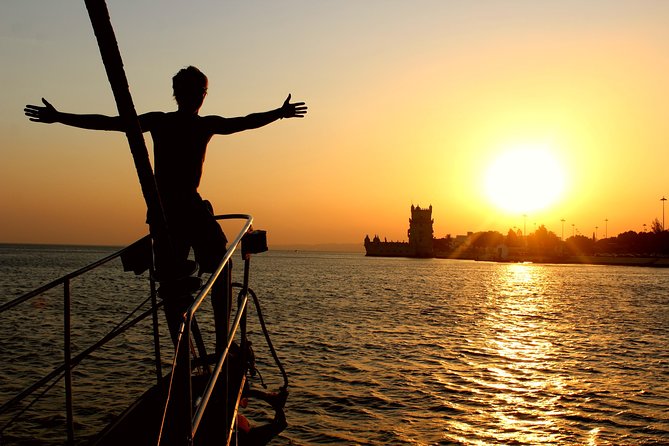 Lisbon: Daylight or Sunset on a Vintage Sailboat - Boarding at Santo Amaro Dock