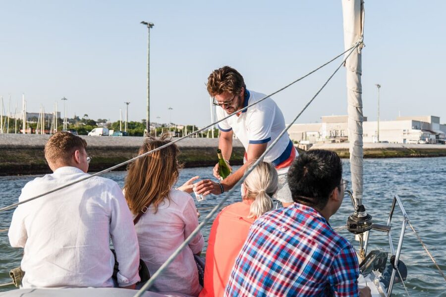 Lisbon: Daytime/Sunset/Night City Sailboat Tour with Drink - Key points to know before you book
