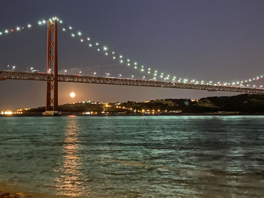 Lisbon: Luxury Sailboat Cruise at Night - Time Out Market, Bairro Alto, and the central riverfront
