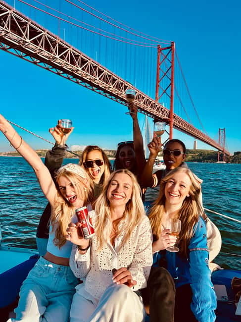 Lisbon On a Sailboat - Cultural Facts and Sailing Experience - Starting Beneath the 25 de Abril Bridge