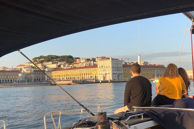 Lisbon River Sailing Cruise - Under the 25 de Abril Bridge