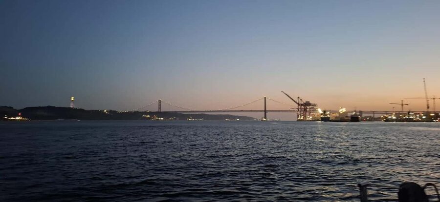Lisbon Sailing on the Tagus - The final stretch to Belém Tower
