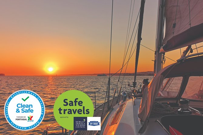 Lisbon Sunset Sailing Tour on Luxury Sailing Yacht with 2 Drinks - Cold-weather advice for a sunset yacht ride