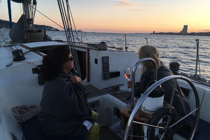 Lisbon Sunset Sailing Tour with White or Rosé Wine and Snacks - The Discoveries Monument and Portugal’s seafaring story