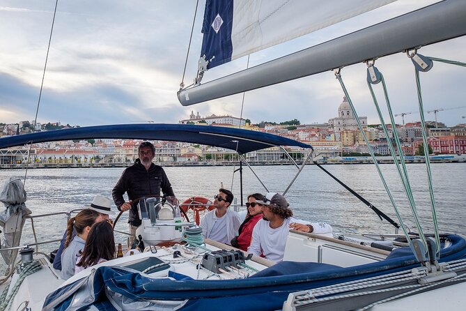 Lisbon: Sunset Tagus River Sailing Tour with Drinks - Belém’s monuments from the Tagus