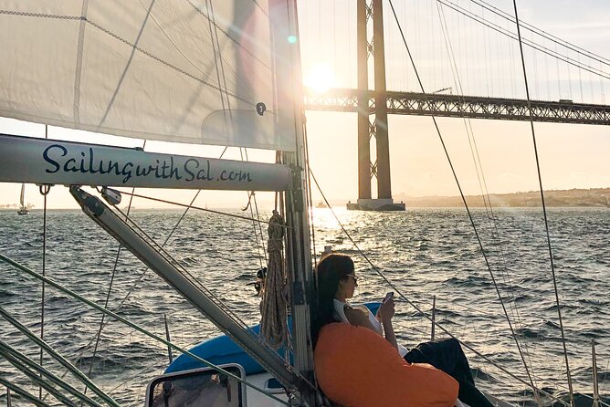 Lisbon: Sunset Tagus River Sailing Tour with Drinks - Praça do Comércio from the river