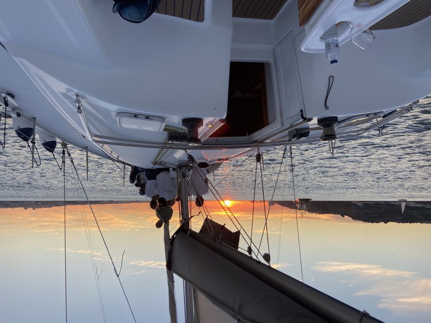 Lisbon: Tagus River Sailboat City Cruise - Sailing beneath the 25 de Abril Bridge