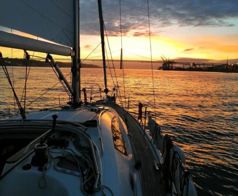 Lisbon: Tagus River Sailboat Tour - Wine, beer, and a snack as the light changes