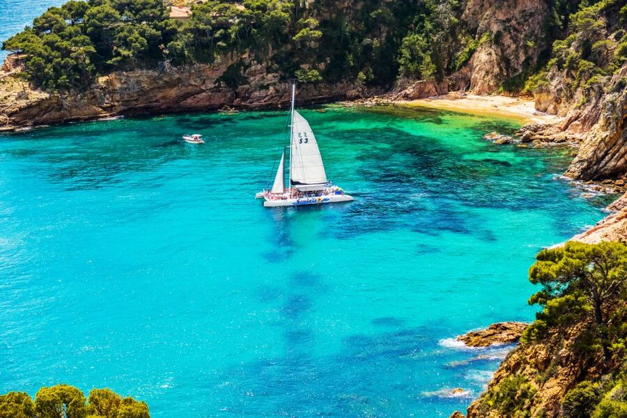 Lloret de Mar: Catamaran Sailing Cruise with BBQ and Drinks - How good is the value at $59?