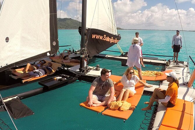 LUXURY Catamaran Bora Bora : Sailing, Snorkeling & Floating Bar - Weather, cancellations, and practical limits