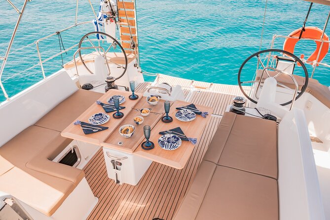 Luxury Catamaran Morning Private & Greek Gastronomy in Athens - Greek food served fresh from the galley