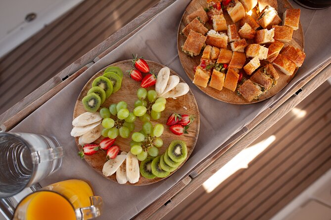Luxury Catamaran Morning Private & Greek Gastronomy in Athens - What is included, and what can add to the bill