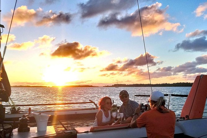 LUXURY PRIVATE Catamaran Bora Bora : The Sunset Escape - Setting sail around Bora Bora’s lagoon