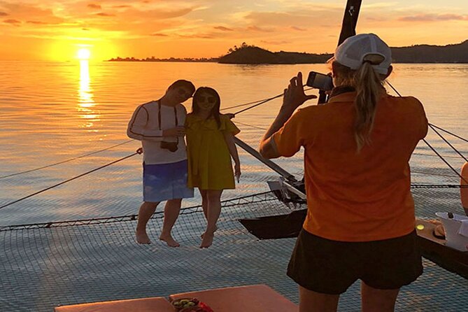 LUXURY PRIVATE Catamaran Bora Bora : The Sunset Escape - Price and value at $1,406.84 for two