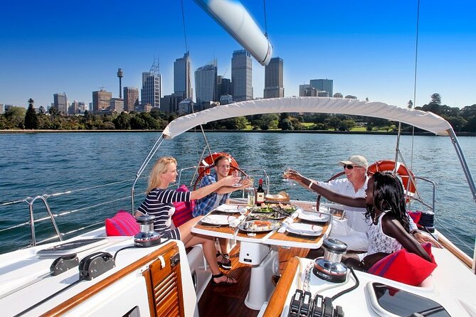 Luxury Sailing Cruise on Sydney Harbour with Lunch - Watsons Bay and the approach to Sydney Heads