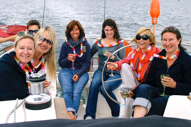 Luxury Sailing Experience Day with Champagne and Lunch or Dinner - Taking the helm or letting the crew work