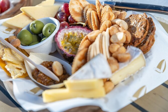 Magnetic Island Sip and Sail Sunset Cruise - Local cheese, good drinks, and pumpkin chutney