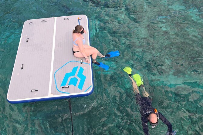 Major Tom -Sailing Day Cruise, with Snorkeling, Lunch & More! - First snorkel stop: coral, fish, and changing conditions