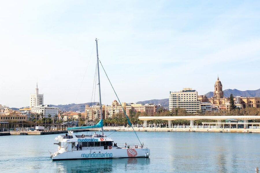 Malaga: Catamaran Sailing Trip with Sunset Option - Key points to know before sailing