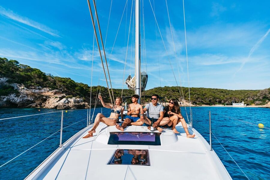 Mallorca: Midday or Sunset Sailing with Snacks and Open Bar - Palma Bay from the open Mediterranean