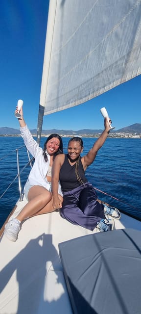 Marbella: Dolphin-Watching Sailboat Trip with Drinks, Snacks - Key points at a glance
