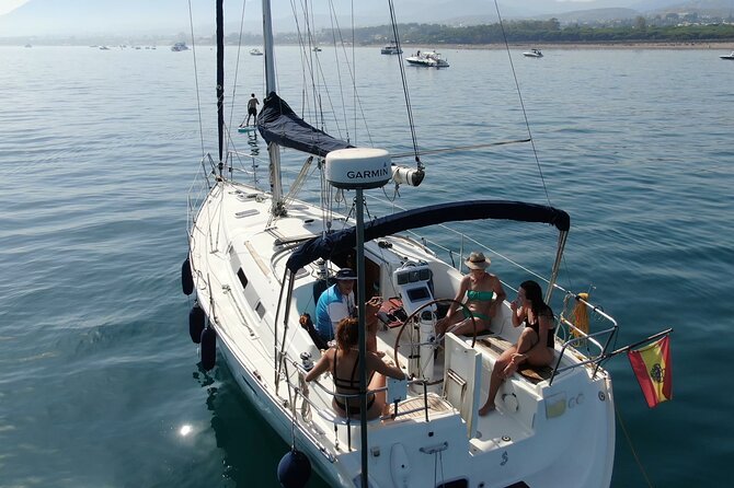Marbella Private Sailboat: Navigation, Bath and Snacks (10 pax) - The route toward Punta Baños