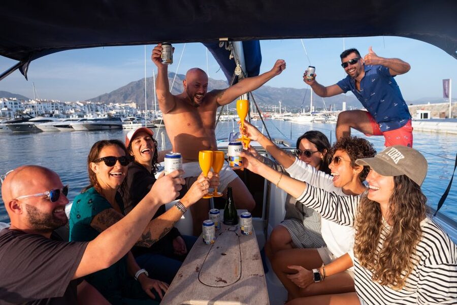 Marbella: Sailing & Dolphin Watching with Snacks and Drinks - Choosing between shared and private sailing