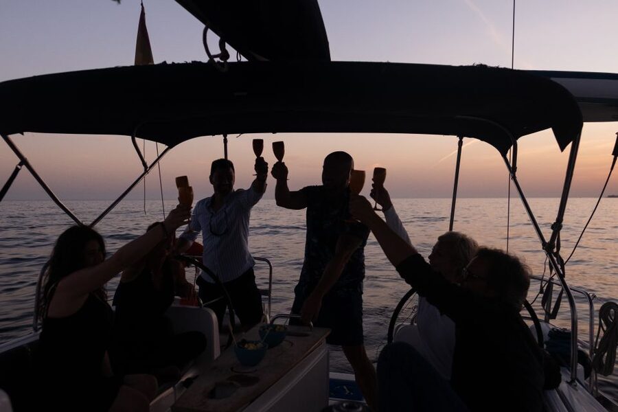 Marbella: Sunset Sailing Trip with Drinks and Snacks - The skipper can shape the whole evening