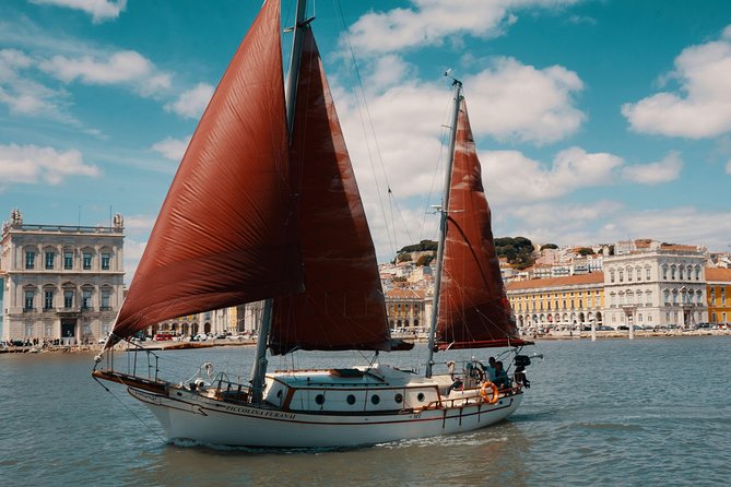 Marriage proposal on a Vintage Sailboat - Cristo Rei and Pontal de Cacilhas