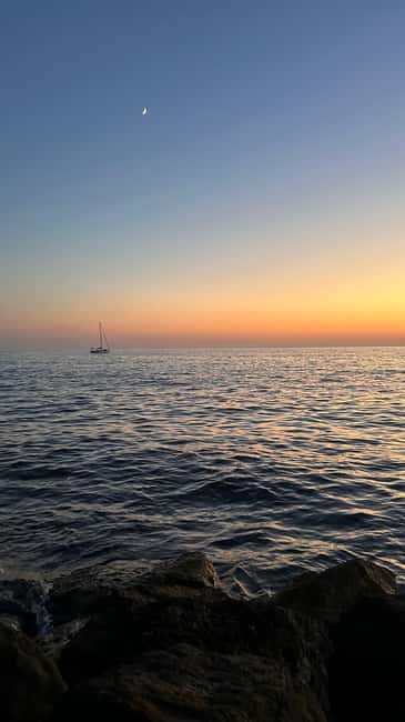 Marseille: Sunset Sailboat Trip - Leaving Marseille from the Mucem area