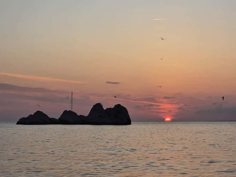 Marseille: Sunset Sailboat Trip - The Frioul Archipelago at golden hour