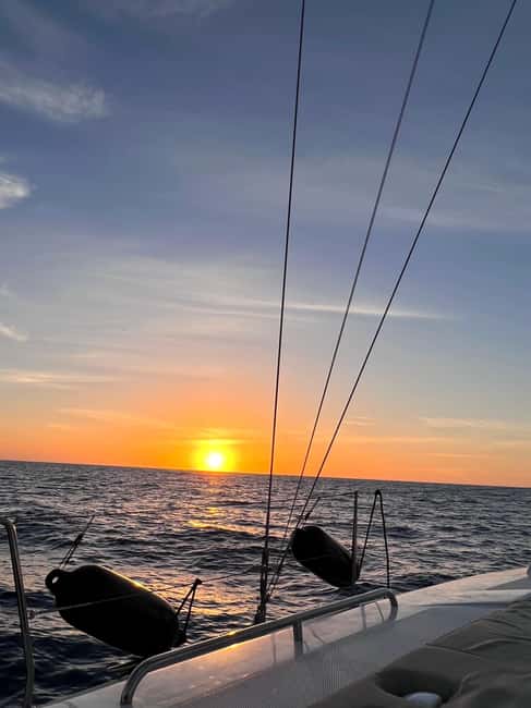 Maspalomas Sunset Sailing Experience - The green ray and the final turn toward sunset