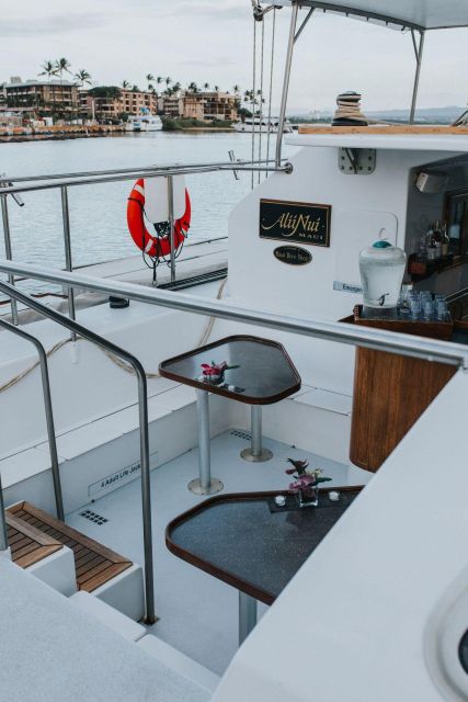 Maui: Luxury Catamaran Whale Watch & Sail - Listening to real whale songs with the hydrophone