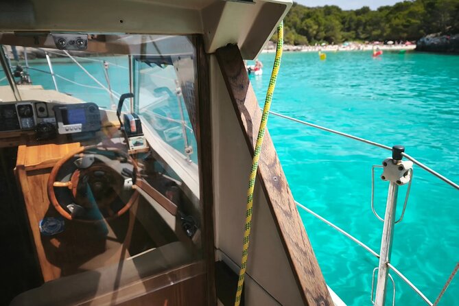 Menorca Private Sailing Tour from Cala Galdana - What is included on board