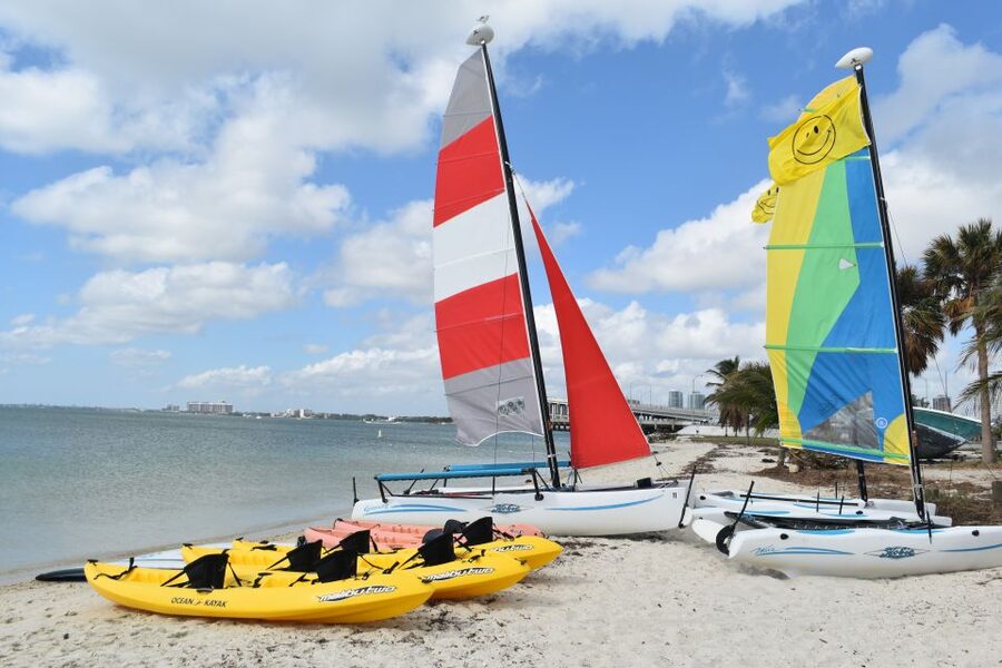 Miami: Hobie Cat Sailing - Why Key Biscayne works for a first sailing trip