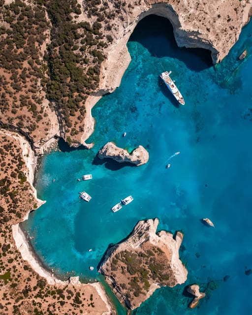 Milos: Full-Day Kleftiko Poliegos Sailboat Tour with Lunch - Kleftiko: the main reason to book