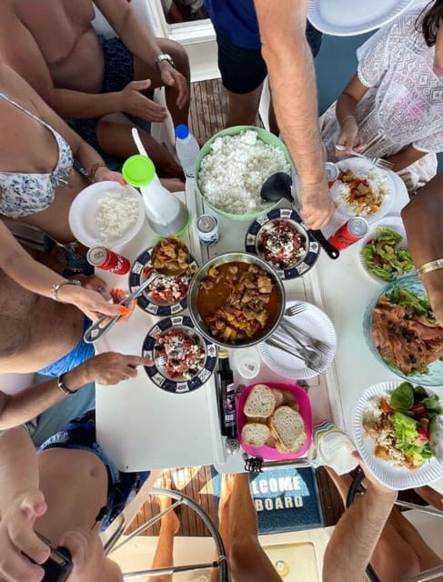 Milos: Full-Day Sailboat Cruise with Food and Open Bar - Sarakiniko is a weather-dependent bonus