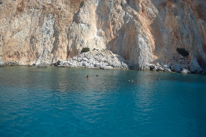 Milos Sailing Tour with snorkeling and lunch - Sykia Cave and the approach to Kleftiko