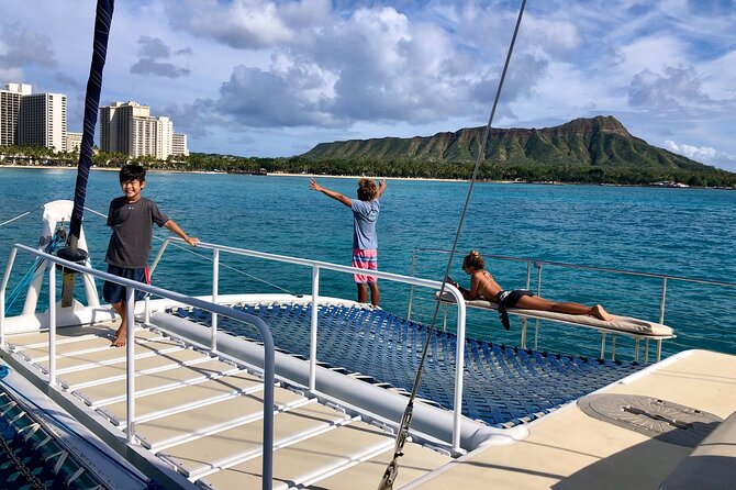 Moana’s Swim’n’Sail Cocktail Cruise Along the Waikiki Coast - Leaving Kewalo Basin at 2:00 pm