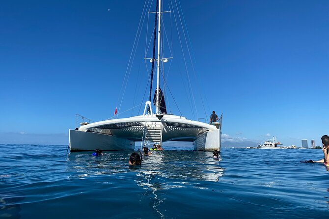 Moana’s Swim’n’Sail Cocktail Cruise Along the Waikiki Coast - Swimming in Waikiki’s open water
