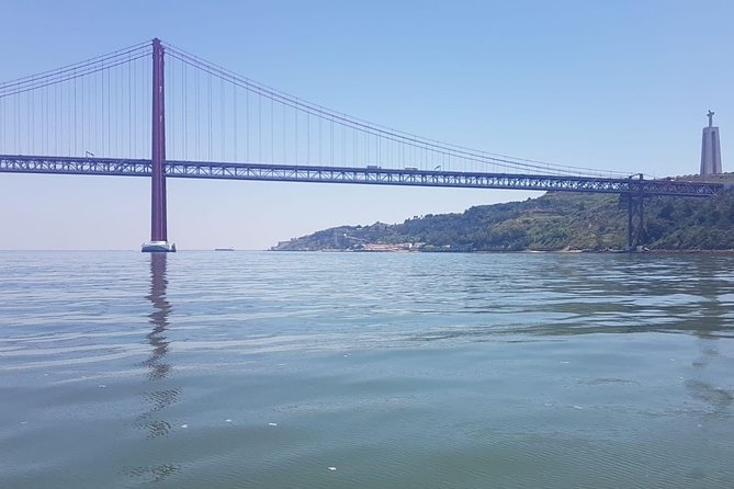 Morning Sailing Tour in Tagus River from Lisbon - Looking toward the Christ statue